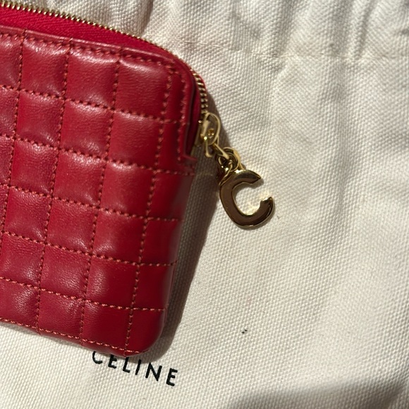Authentic Celine C Charm Card & Coin Pouch - Picture 4 of 4